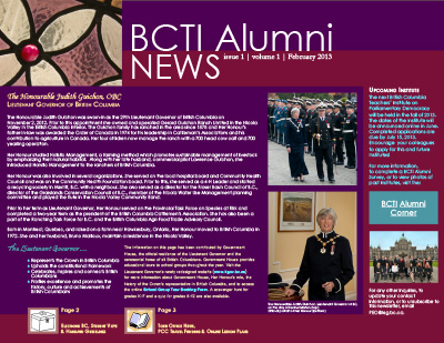 BCTI Alumni News - February 2013