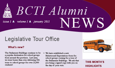 BCTI Alumni News - January 2011