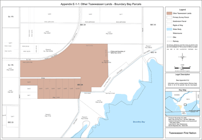 Appendix E-1-1: Other Tsawwassen Lands - Boundary Bay Parcels