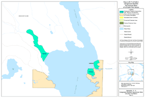 Appendix O-5: Designated Shellfish Aquaculture Sites - Ucluelet Tribe, Plan 2