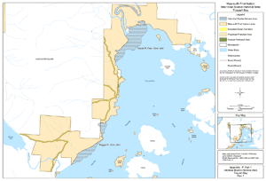 Appendix P, Part 1: Intertidal Bivalve Harvest Area - Toquart Bay, Plan 1