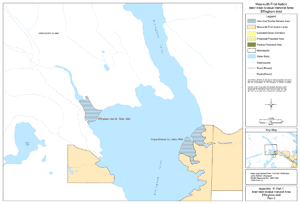 Appendix P, Part 1: Intertidal Bivalve Harvest Area - Effingham Inlet, Plan 2