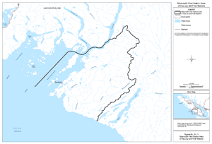 Appendix A-1: Map of Maa-nulth First Nation Area of Huu-ay-aht First Nations