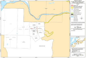 Appendix F-2, Part 1: Excluded Provincial Crown Sites Plan 2