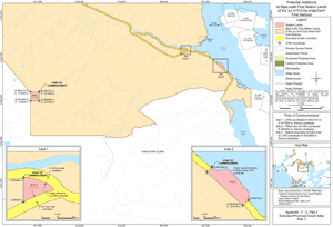 Appendix F-2, Part 2: Excluded Provincial Crown Sites Plan 3