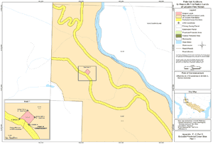 Appendix F-2, Part 5: Excluded Provincial Crown Sites Plan 1