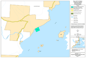 Appendix O-3: Designated Shellfish Aquaculture Sites - Toquaht Nation, Plan 1