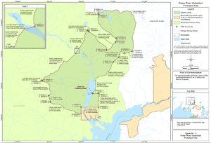 Appendix V: Power River Watershed Protected Area