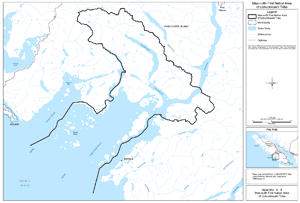 Appendix A-4: Map of Maa-nulth First Nation Area of Uchucklesaht Tribe
