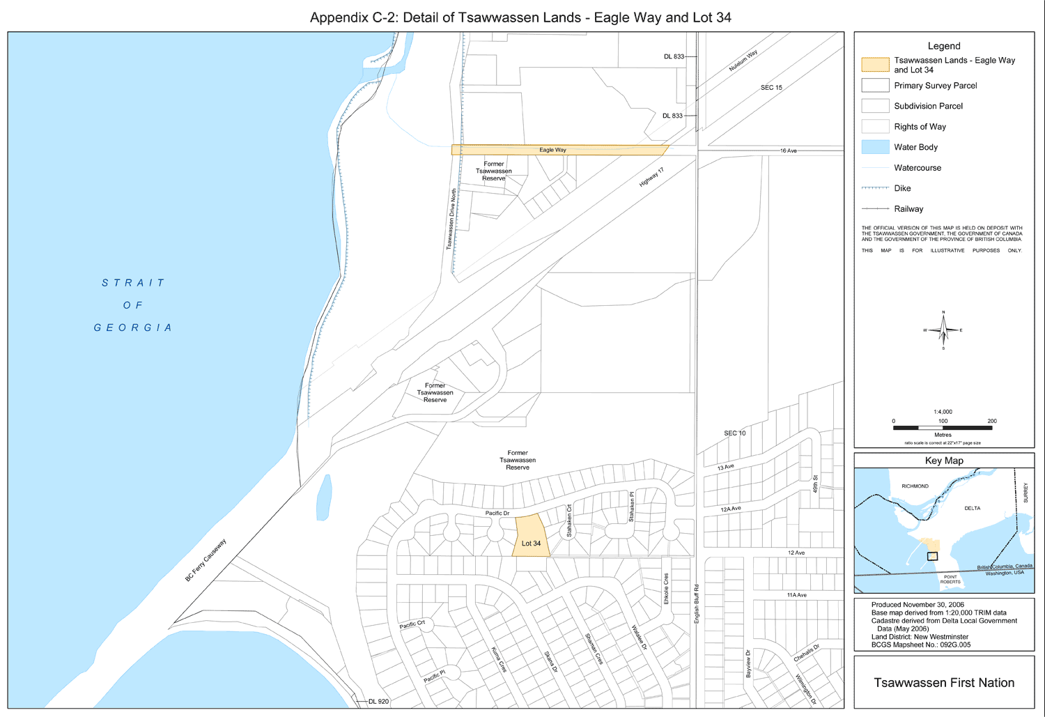 Appendix C-2: Detail of Tsawwassen Lands - Eagle Way and Lot 34