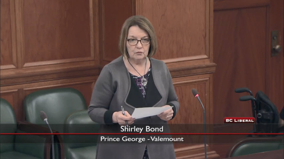 MLA Bond in an Estimates Debate