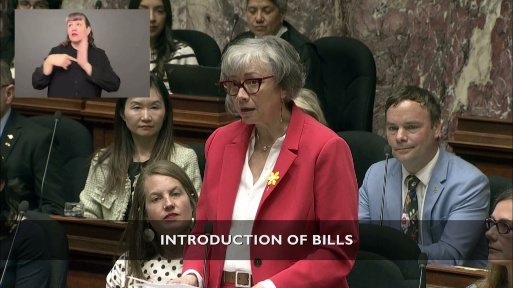 Minister Whiteside Introduces Public Bill, 2025