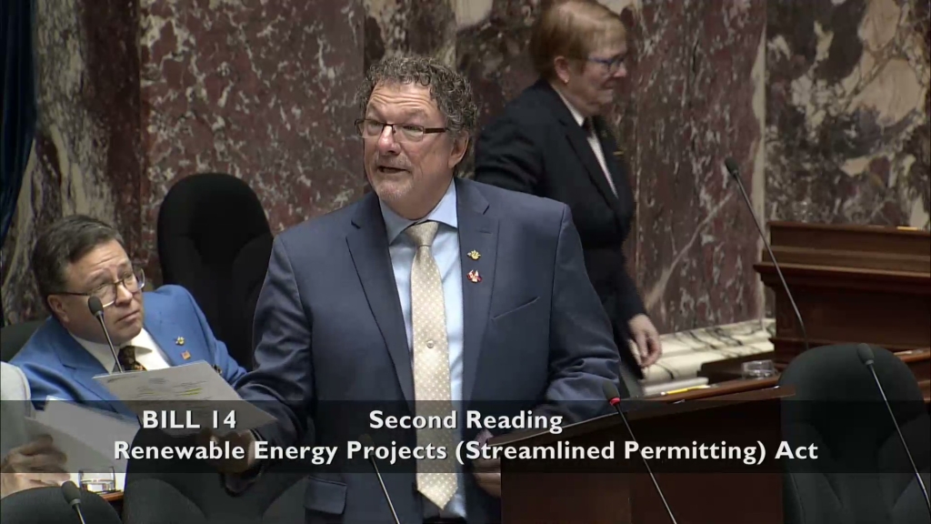 MLA Neufeld Adjourns Debate, 2025