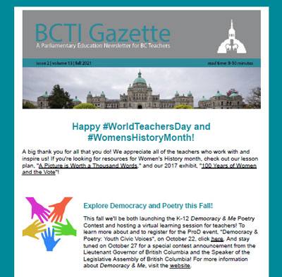 BCTI Gazette October 2021